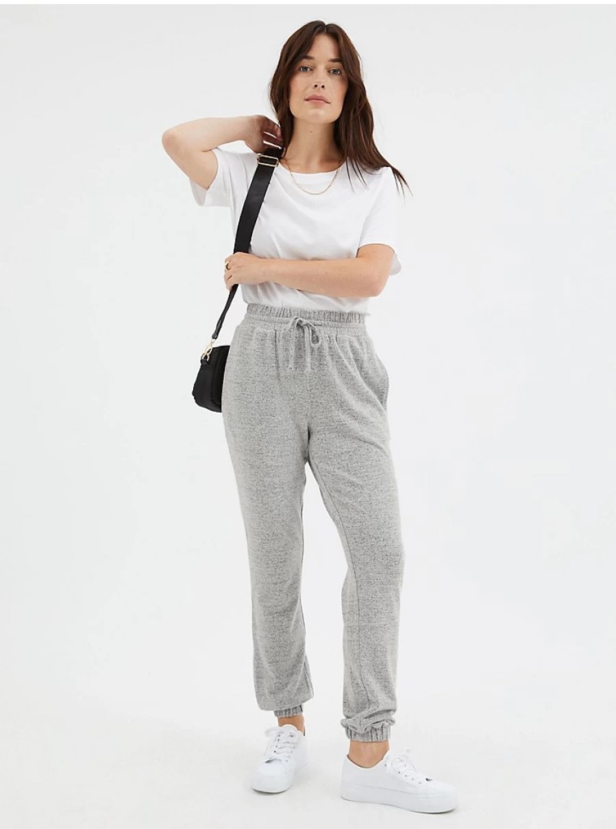 "George at Asda Women's Grey Soft Touch Knitted Joggers – Comfortable & Stylish Review"