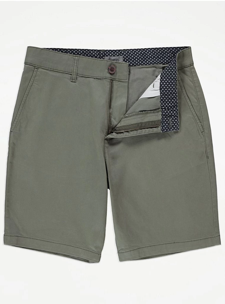 Men's Khaki Chino Shorts by George at Asda | Comfort & Style Review