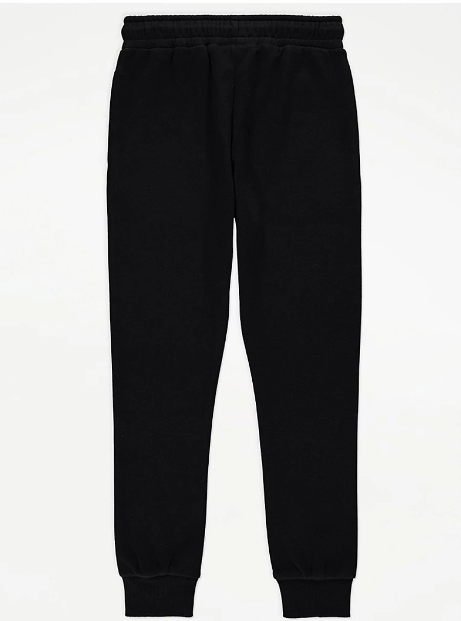 "George at Asda Boys' Pokemon Pikachu Electric Black Joggers – Kids' Comfortable Running Pants"