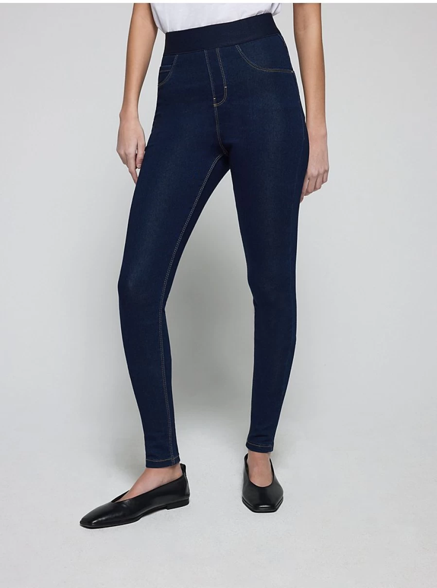 George at Asda Women's Indigo Rosa High Waisted Skinny Jeggings Review & Fit Guide