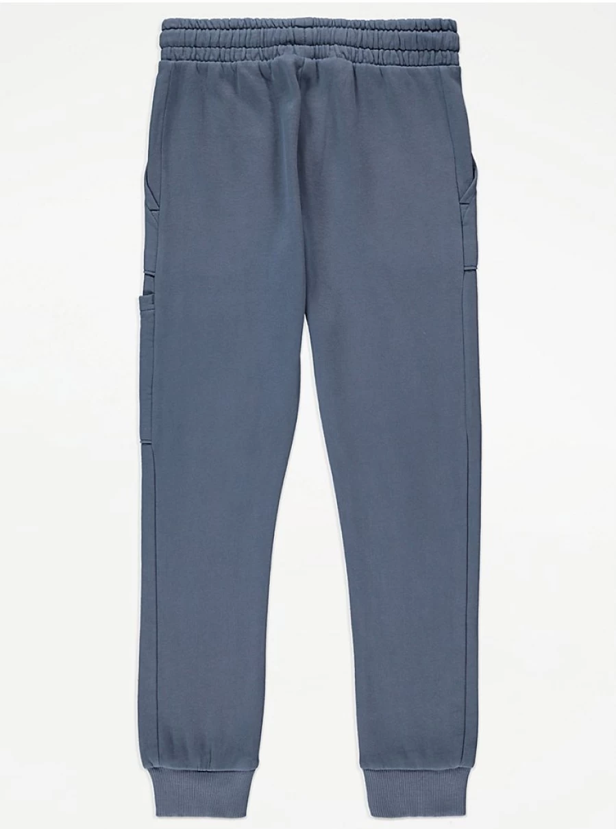 George at Asda Boys' Blue Distressed Cargo Joggers - Comfortable Kids' Trousers Review