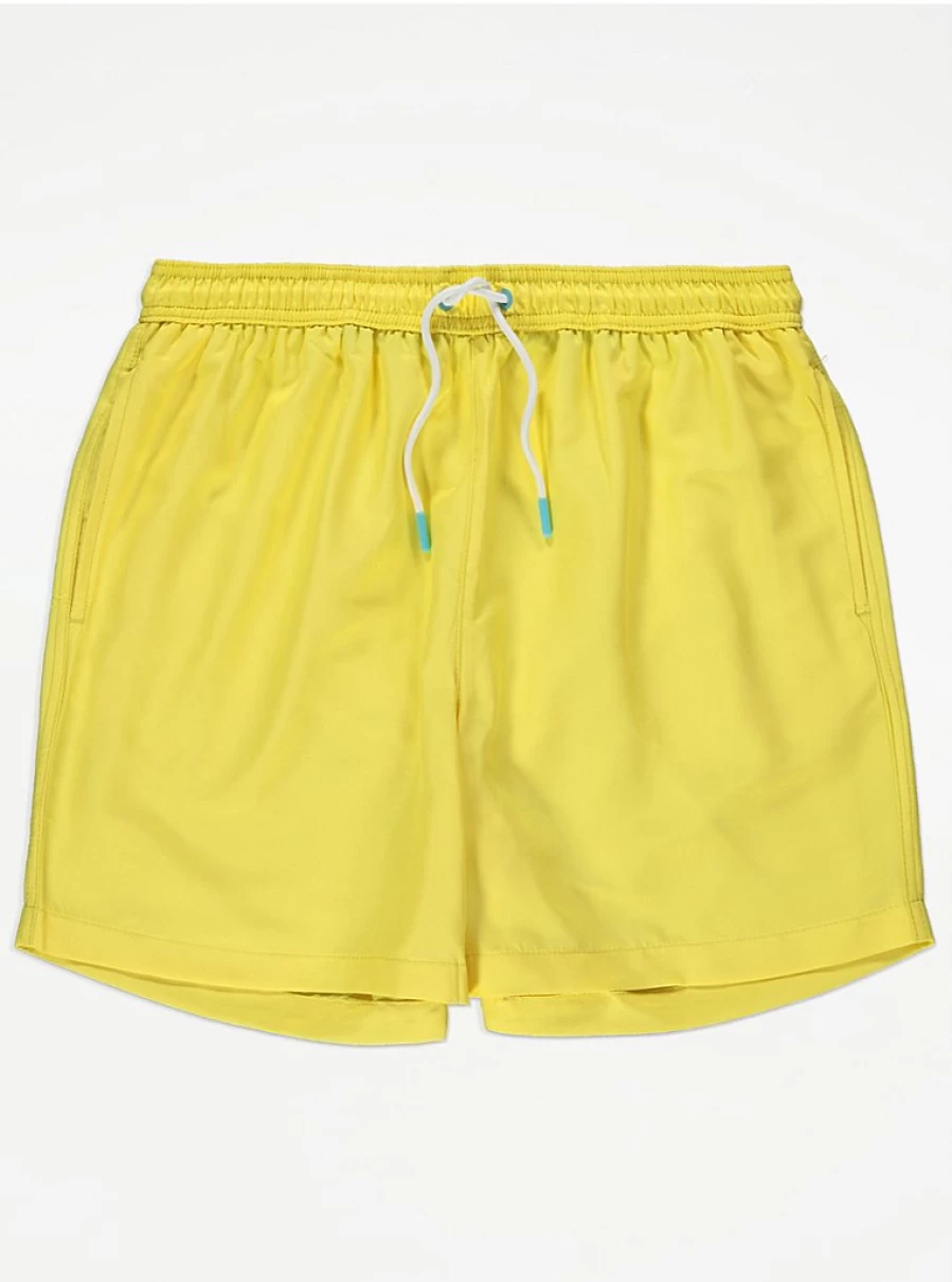 Men's Yellow Swim Shorts by George at Asda | Comfort & Style for Summer
