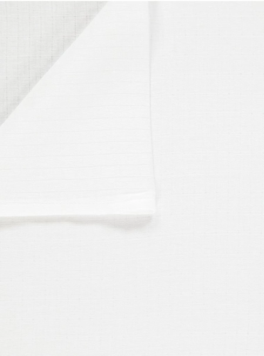 George at Asda Baby White Muslin Squares 5 Pack - Soft, Breathable Cloths for Newborns & Infants