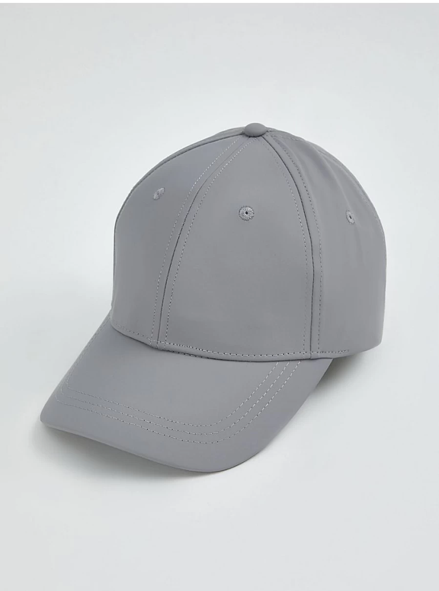 Men's Grey Nylon Cap by George at Asda | Durable & Stylish Baseball Hat