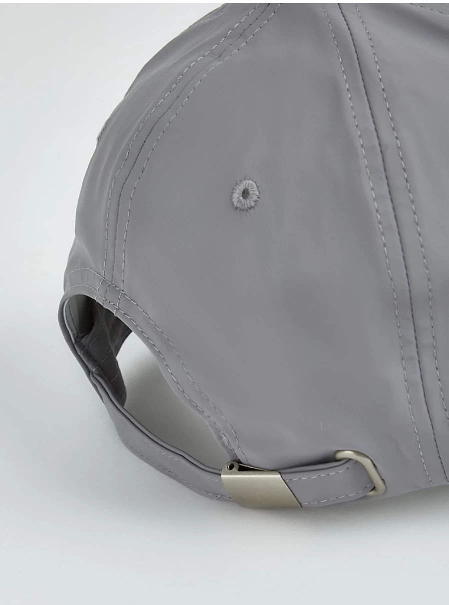 Men's Grey Nylon Cap by George at Asda | Durable & Stylish Baseball Hat