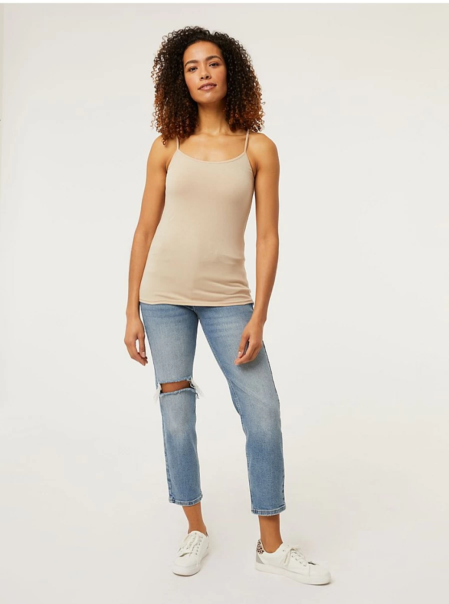 "George at Asda Women's Basic Fitted Cami Top | Review & Style Guide"