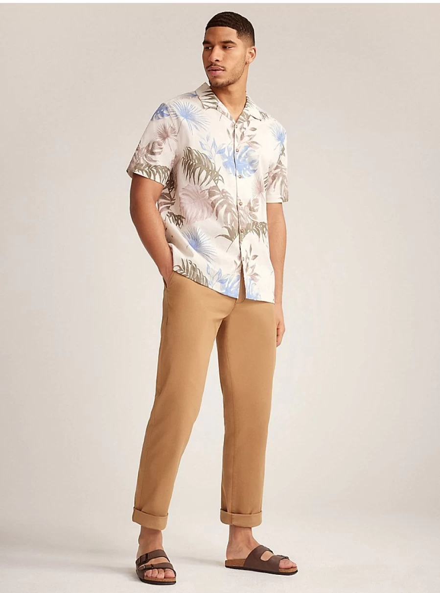 "George at Asda Men's Tan Straight Fit Stretch Chino Trousers – Comfort & Style Review"