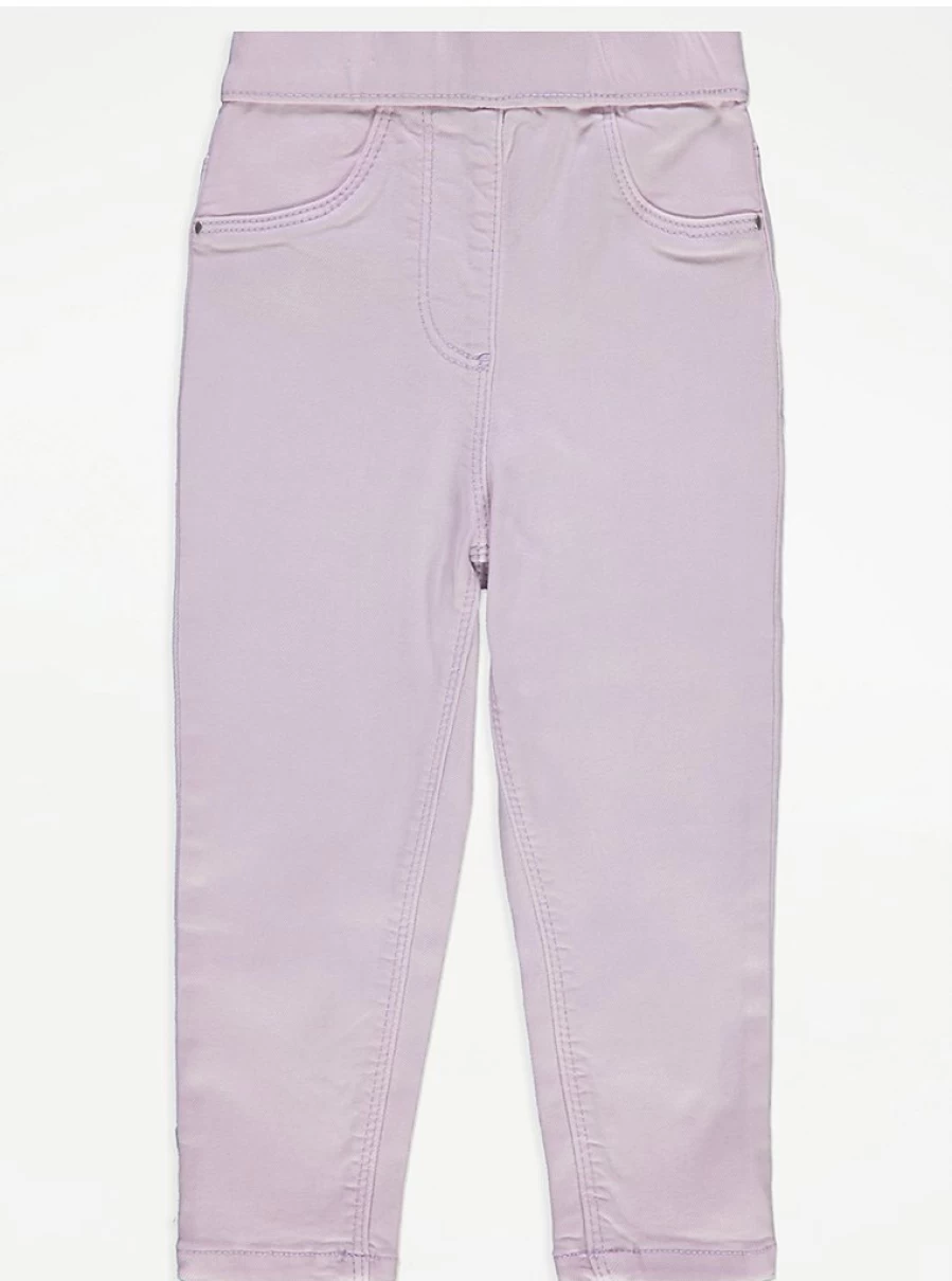 "George at Asda Kids Lilac Jeggings | Comfortable & Stylish Review"