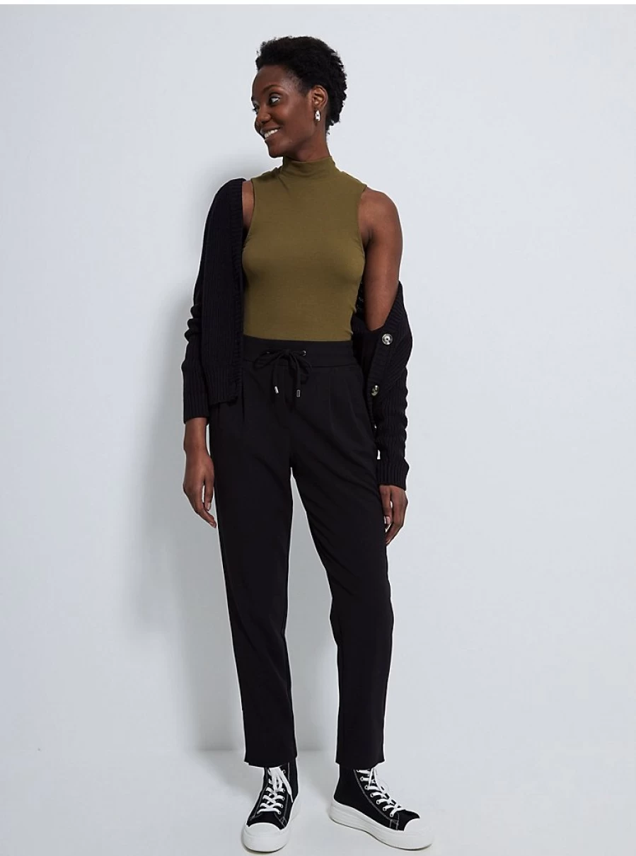 "George at Asda Women's Black Tapered Trousers Review | Fit, Comfort & Style"