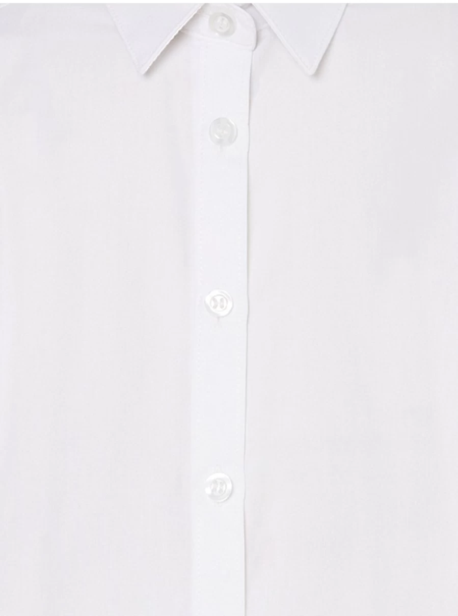 "George at Asda Girls' 2-Pack White Short Sleeve School Shirts – Regular Fit Uniform Tops"