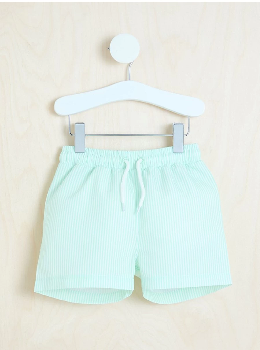 George at Asda Boys' Mint Green Swim Shorts | Billie Faiers Collection | Comfort & Style