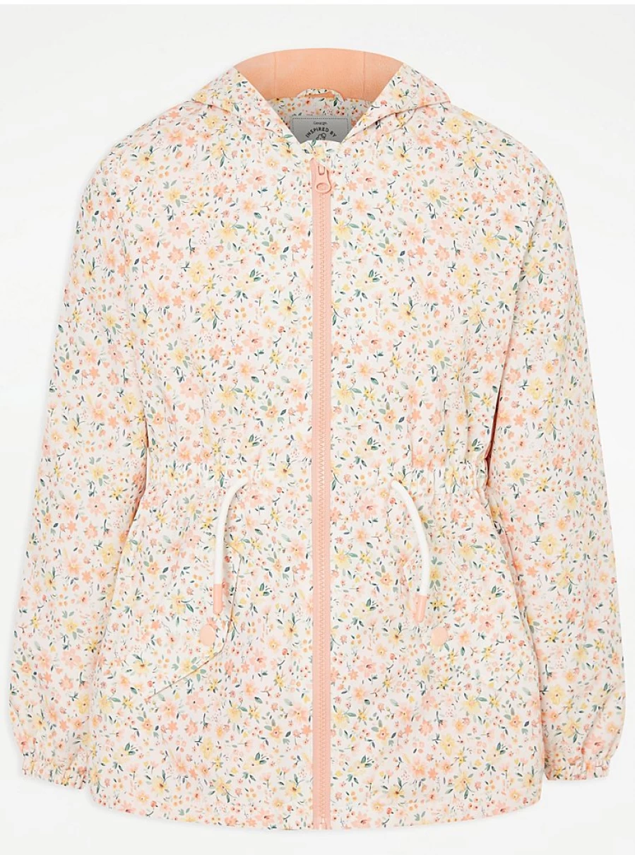"George at Asda Kids Ditsy Floral Lightweight Raincoat Review"
