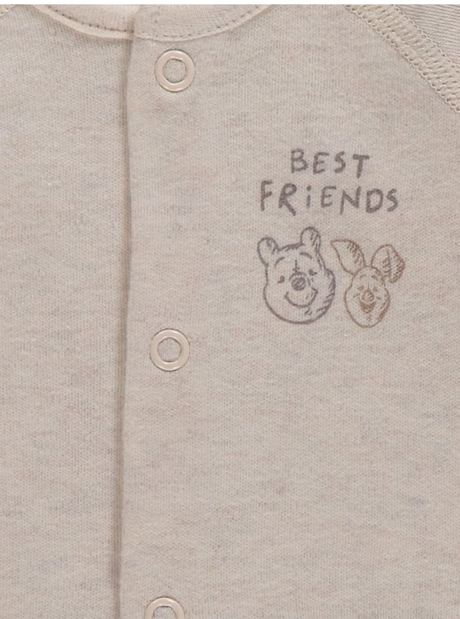"George at Asda Disney Winnie The Pooh Baby Jackets 2-Pack for Newborns & Premature Infants"