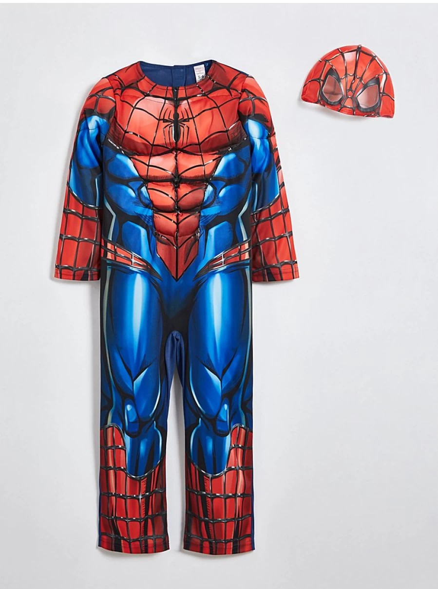 "Kids Marvel Spider-Man Red Costume | George at Asda | Fancy Dress Outfit Review"