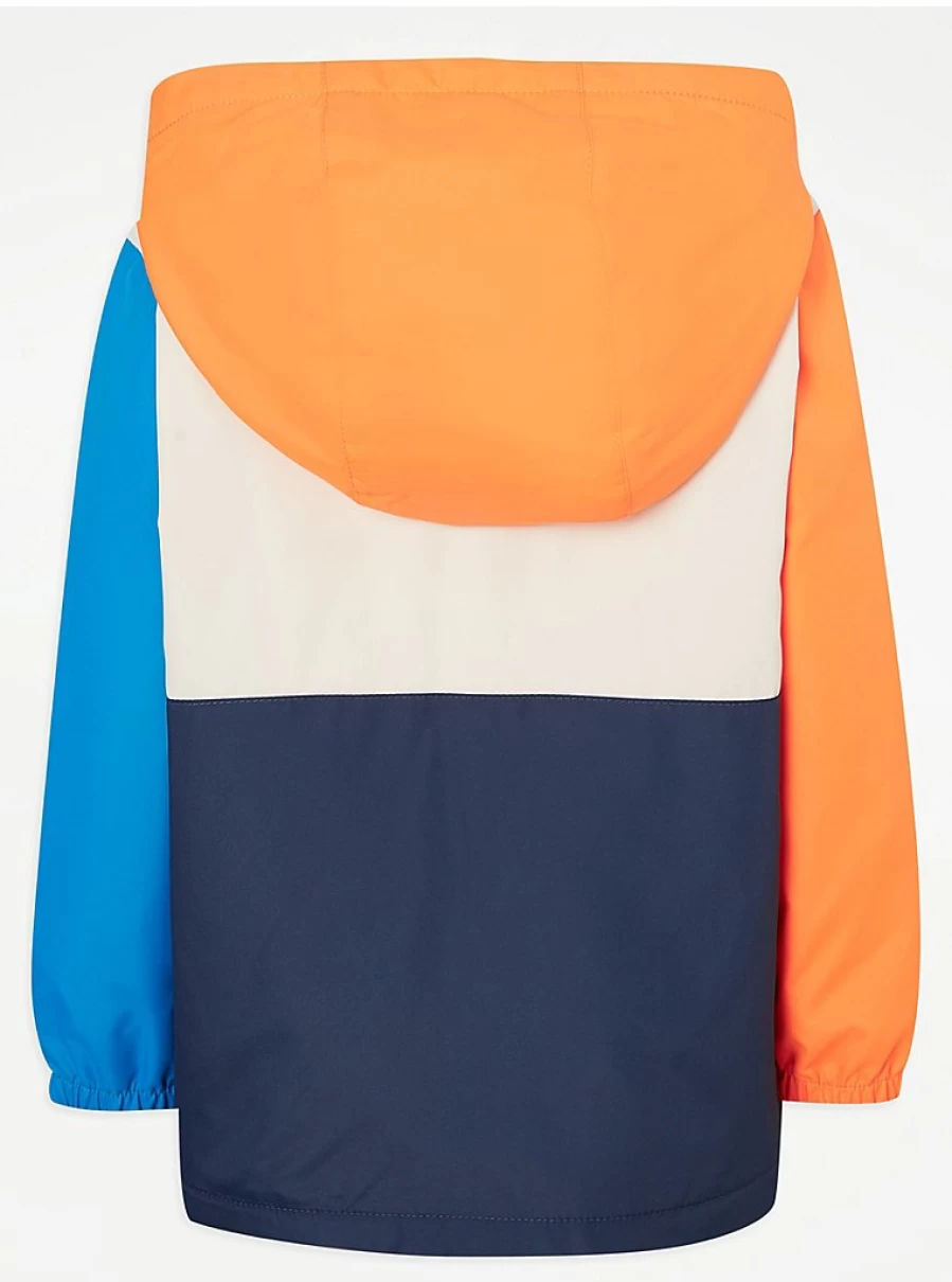 "George at Asda Boys Colour Block Lightweight Jacket – Reviews & Features"