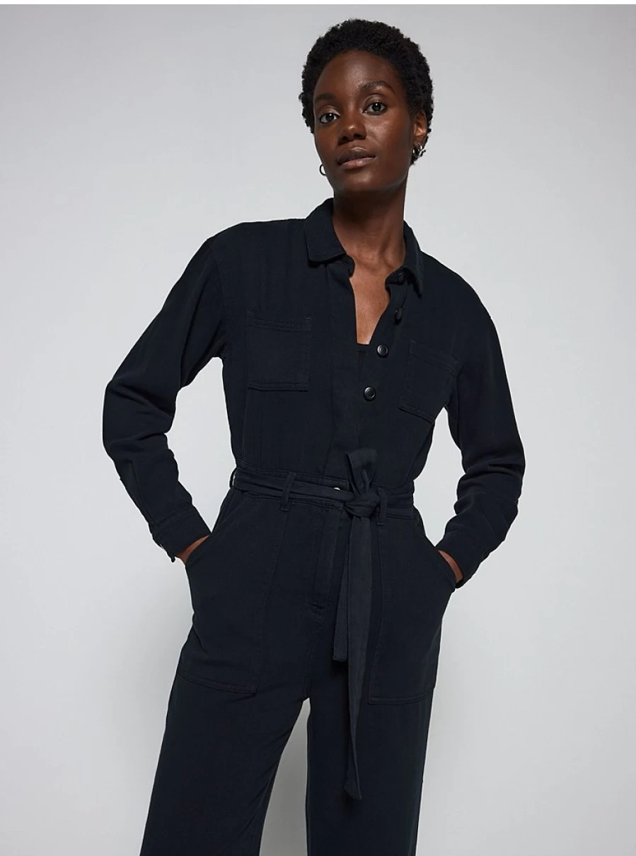 "George at Asda Women's Black Belted Jumpsuit – Stylish & Comfortable Review"