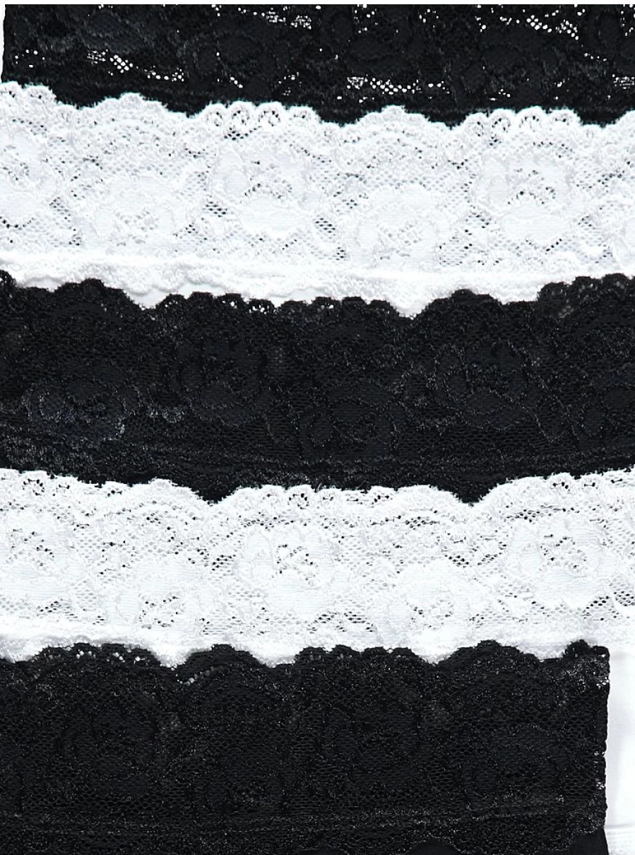 "George at Asda Lace Trim Midi Briefs 5-Pack | Comfortable Lingerie Set Review"