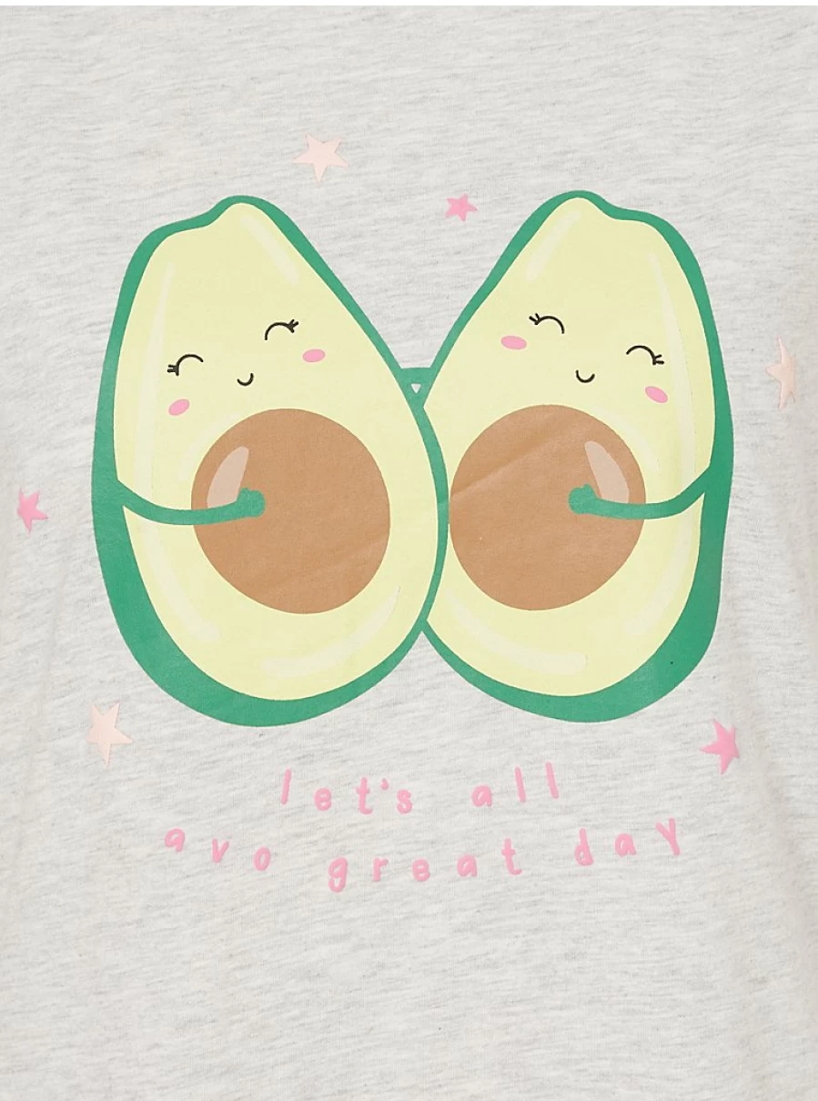 "George at Asda Women's Avocado Print Nightdress 2 Pack | Soft Comfortable Lingerie Sleepwear"