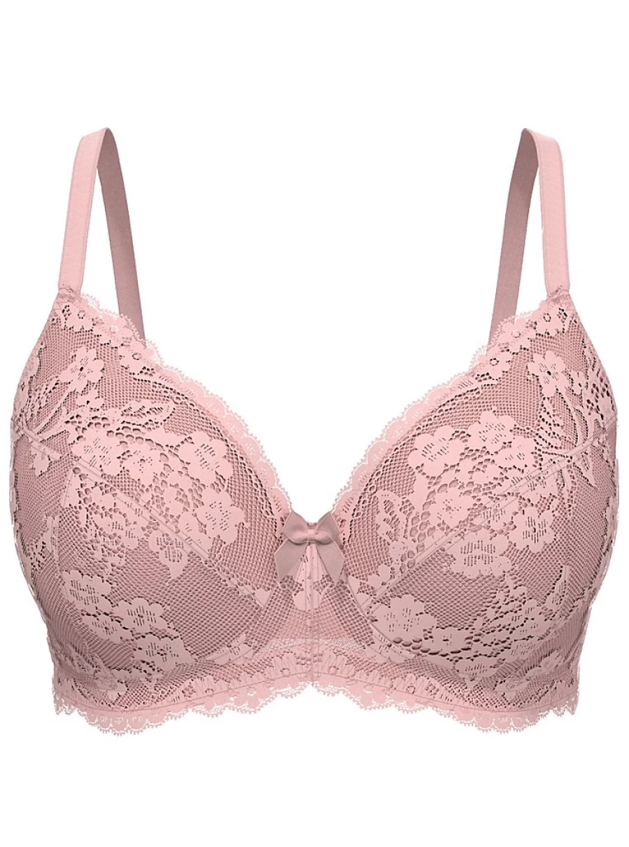 "George at Asda Women's Floral Lace Non-Padded Post-Surgery Bras 2-Pack | Comfortable Recovery Lingerie"