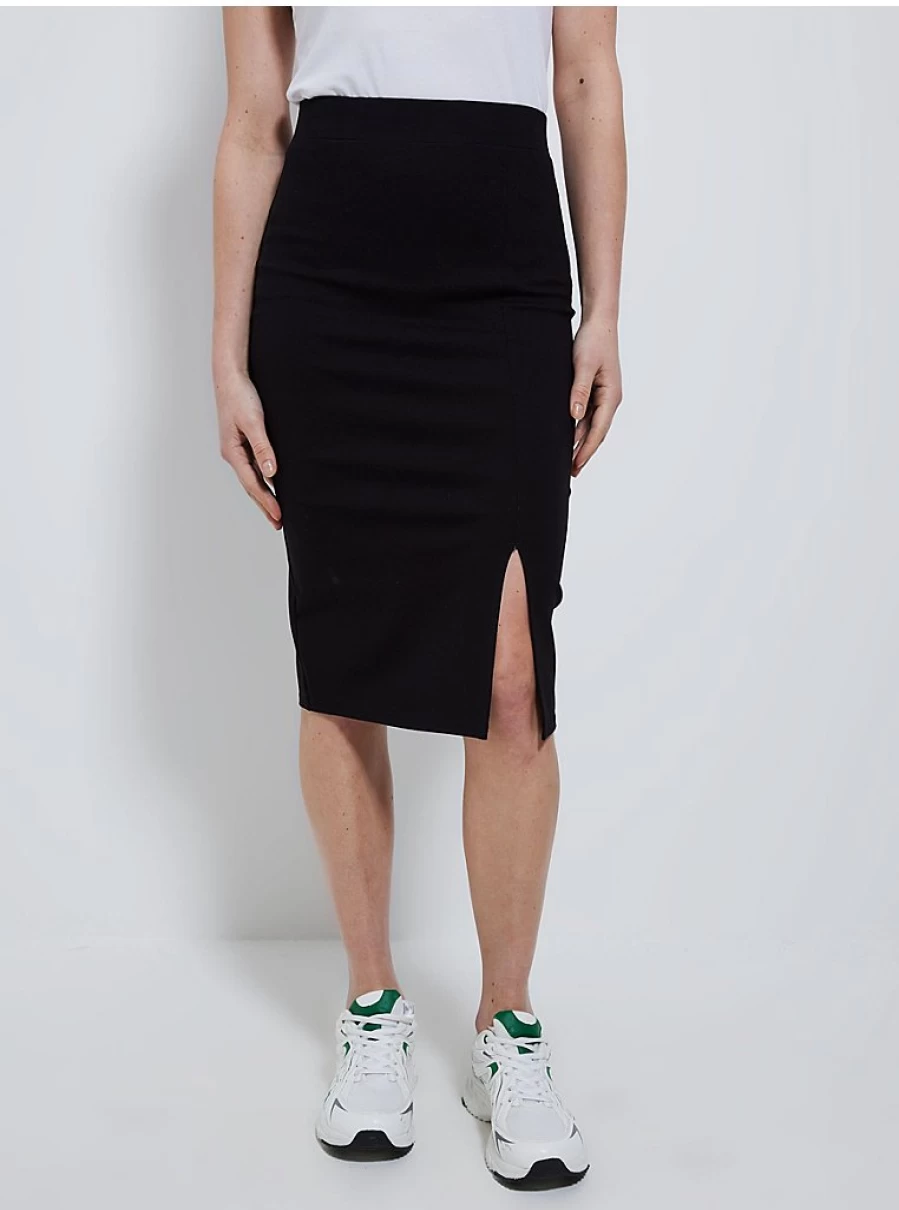 "George at Asda Women's Black Ponte Pencil Skirt – Comfort & Style Review"