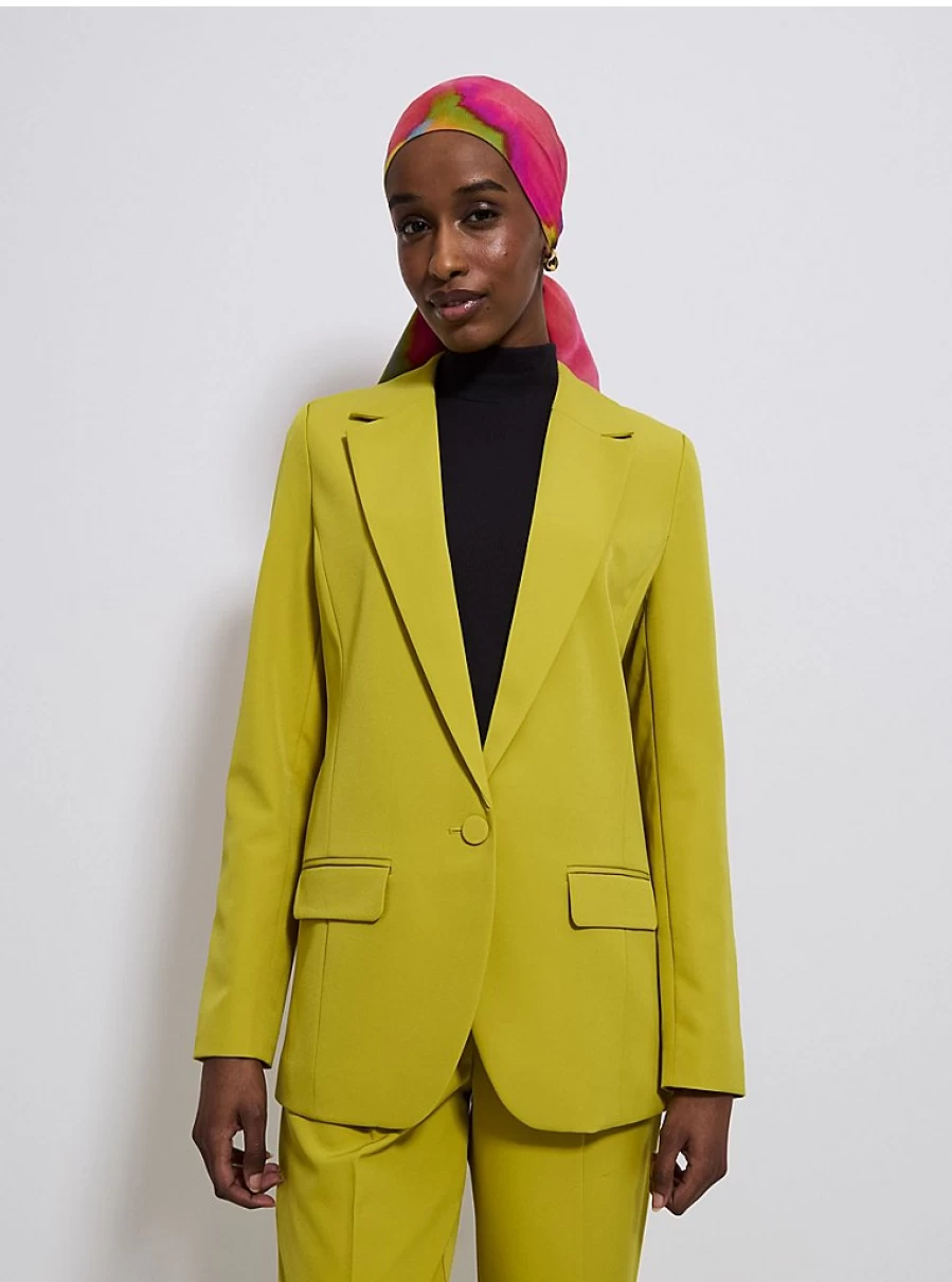 "Women's Lime Green Single Button Blazer by George at Asda | Stylish & Comfortable Review"