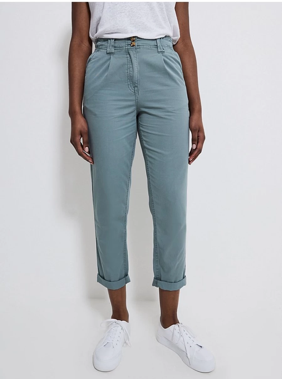 Women's Sage Green Stretch Casual Chinos by George at Asda – Comfort & Style Review