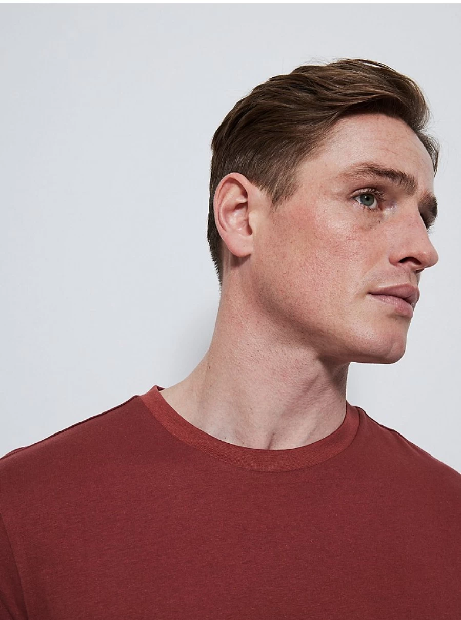 George at Asda Men's Rust Crew Neck Cotton T-Shirt – Comfort Fit Casual Tee Review