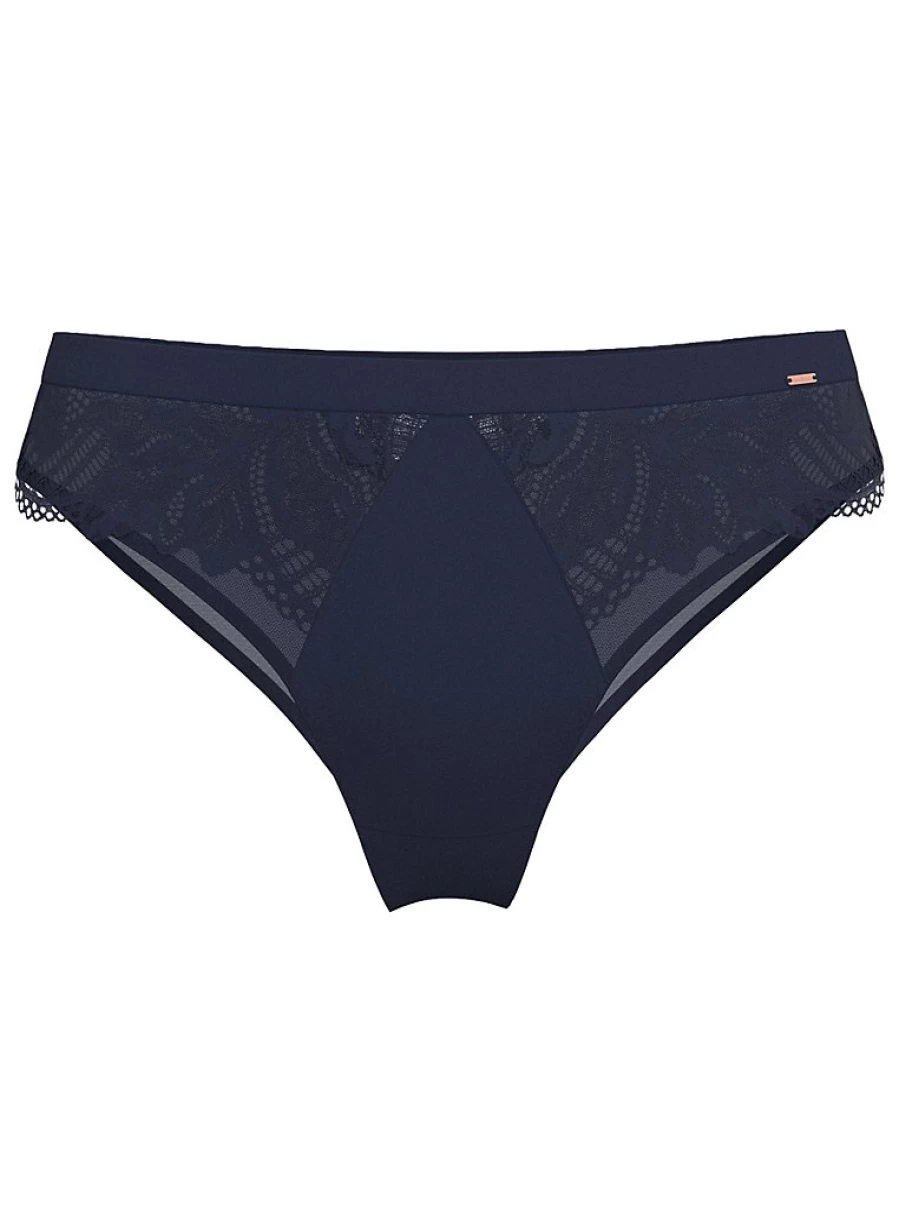 "George at Asda Entice Navy Floral Lace Brazilian Knickers | Women's Lingerie Review"