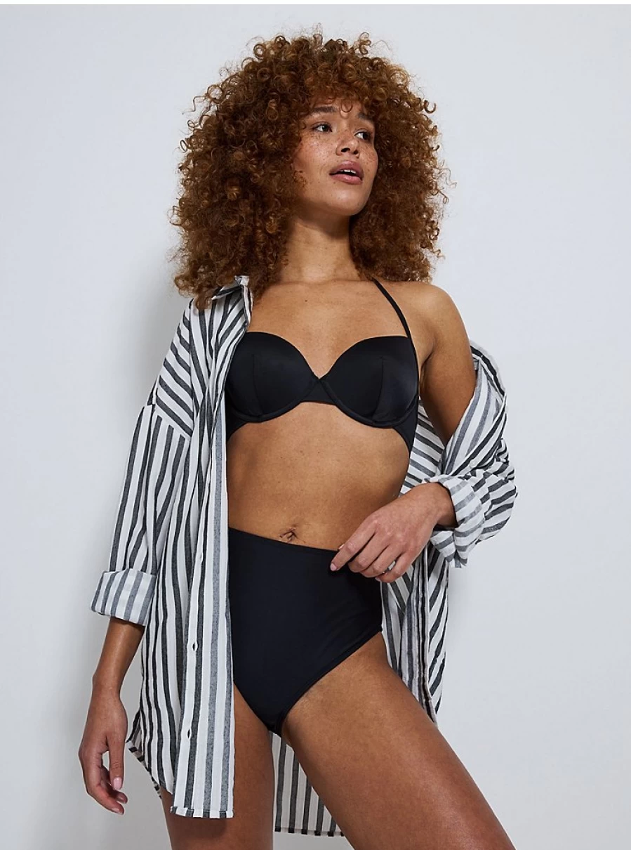 "George at Asda Women's Black High Waisted Bikini Bottoms | Review & Fit Guide"