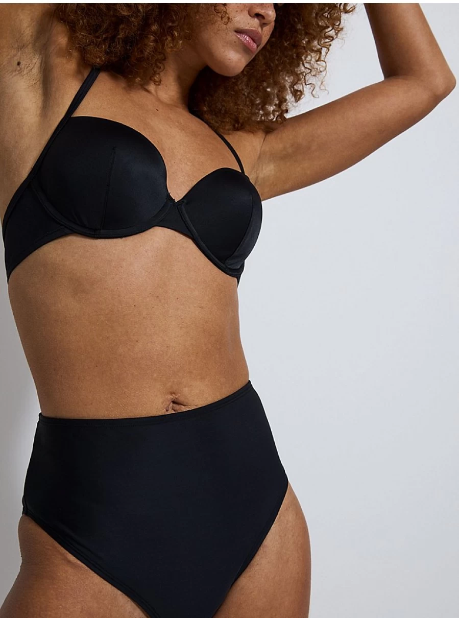 "George at Asda Women's Black High Waisted Bikini Bottoms | Review & Fit Guide"