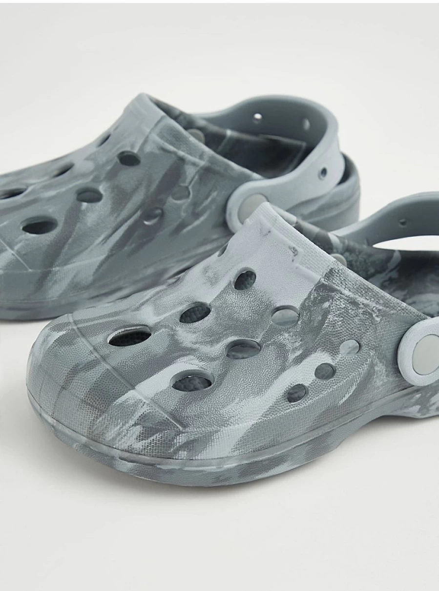 "George at Asda Boys Grey Tie Dye Clogs – Kids' Comfortable Slip-On Shoes Review"