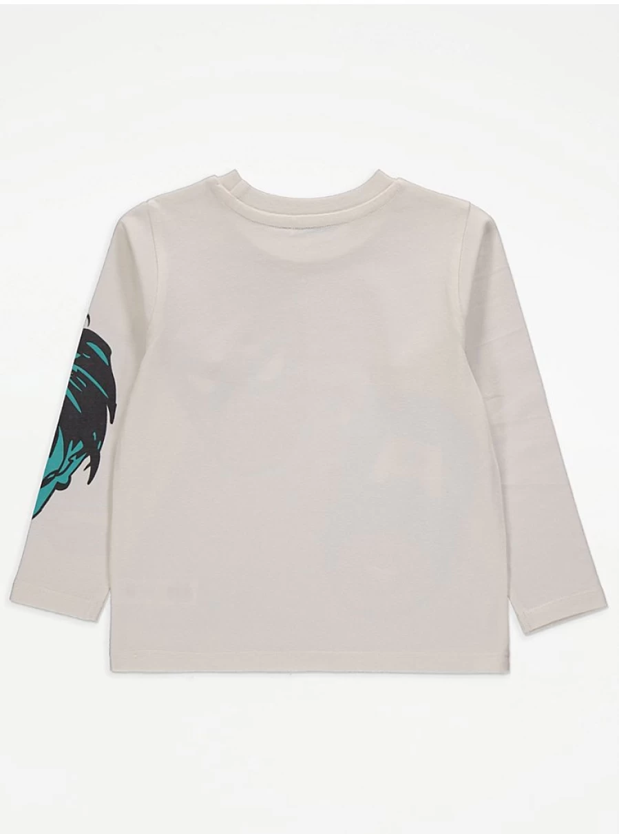 "George at Asda Marvel Superhero Ivory Long Sleeve Top for Kids – Reviews & Styles"