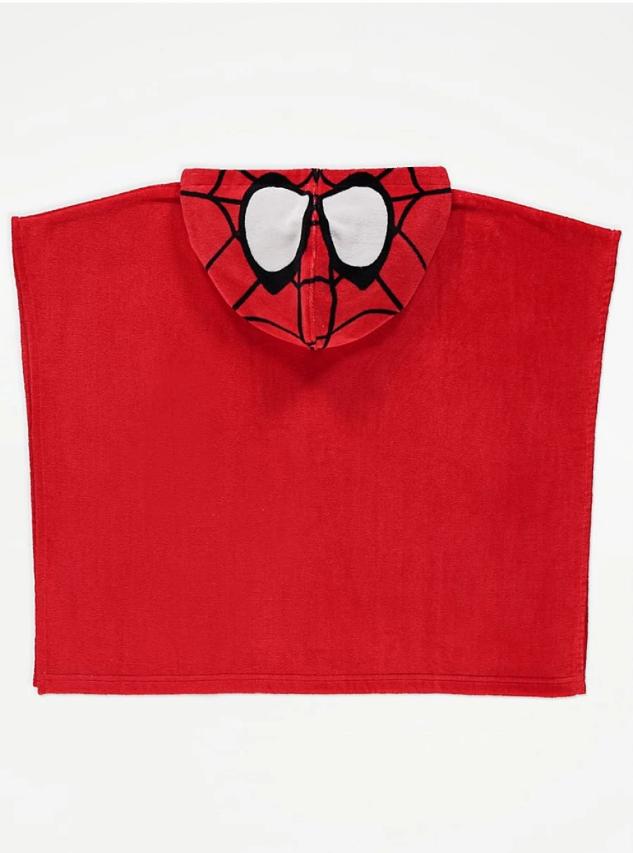 "George at Asda Marvel Spider-Man Red Hooded Towel for Girls | Kids Superhero Bath Towel Review"