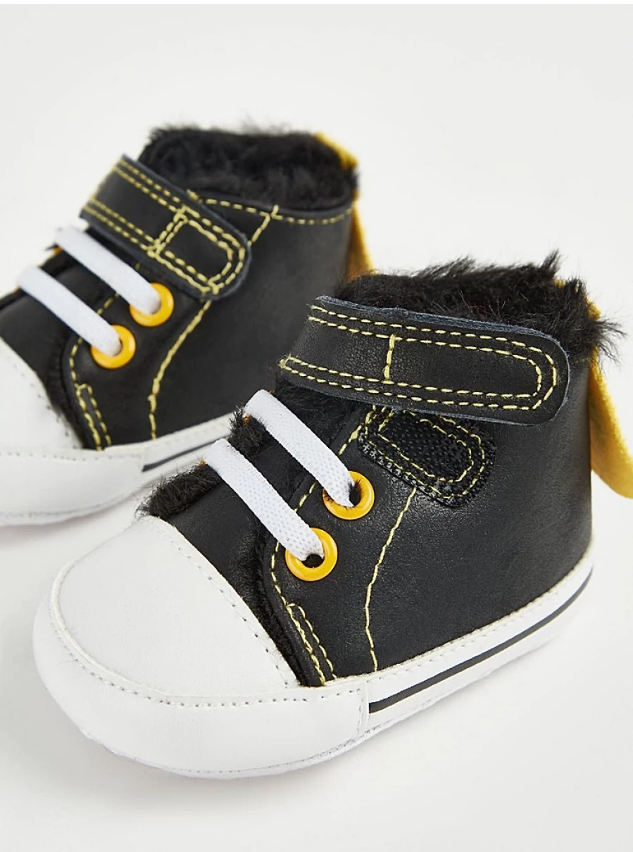George at Asda Boys' Batman High Top Sneakers | DC Comics Licensed Kids Shoes