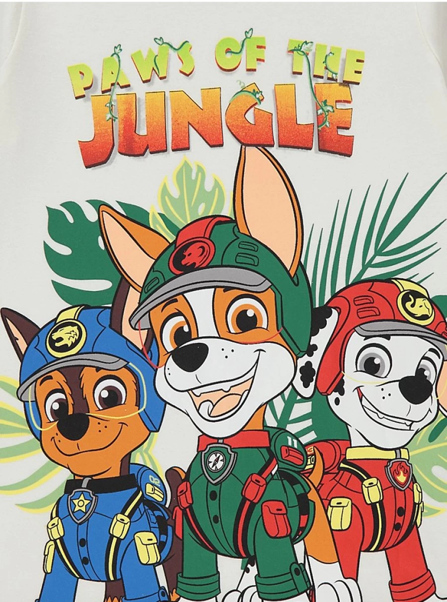 Paw Patrol Kids' Green Jungle Short Sleeve Pyjamas | George at Asda Boys' & Girls' Pajamas