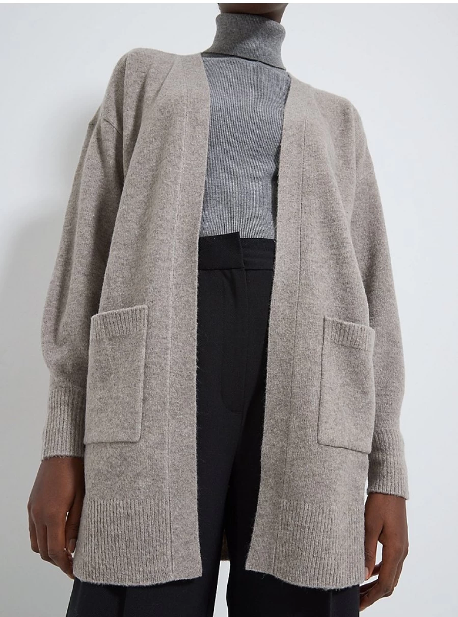 "George at Asda Women's Mocha Knitted Midi Cardigan Review | Cozy Longline Sweater"