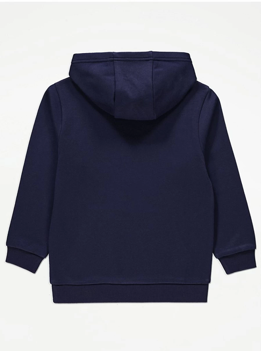 "George at Asda Boys' Sonic The Hedgehog Navy Blue Hoodie | Kids' Character Pullover"