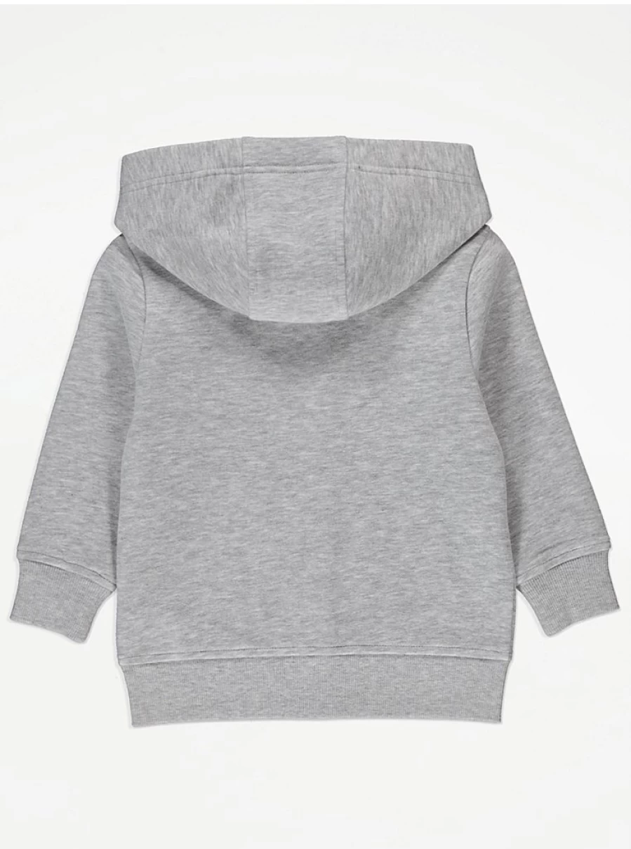 "George at Asda Boys Light Grey Zip Up Hoodie | Kids Pullover Review"