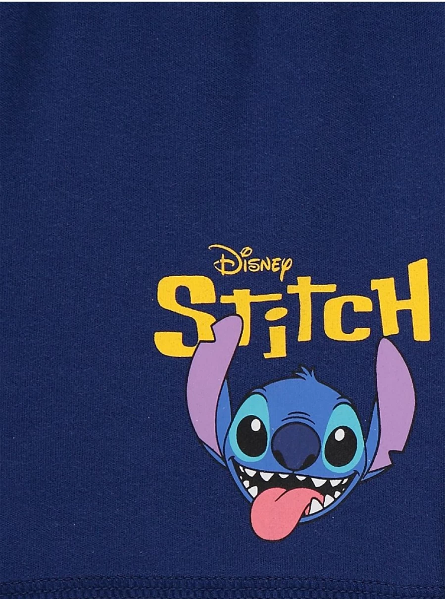 "George at Asda Kids Disney Lilo & Stitch Teeth Short Pyjamas – Comfortable & Fun Sleepwear"