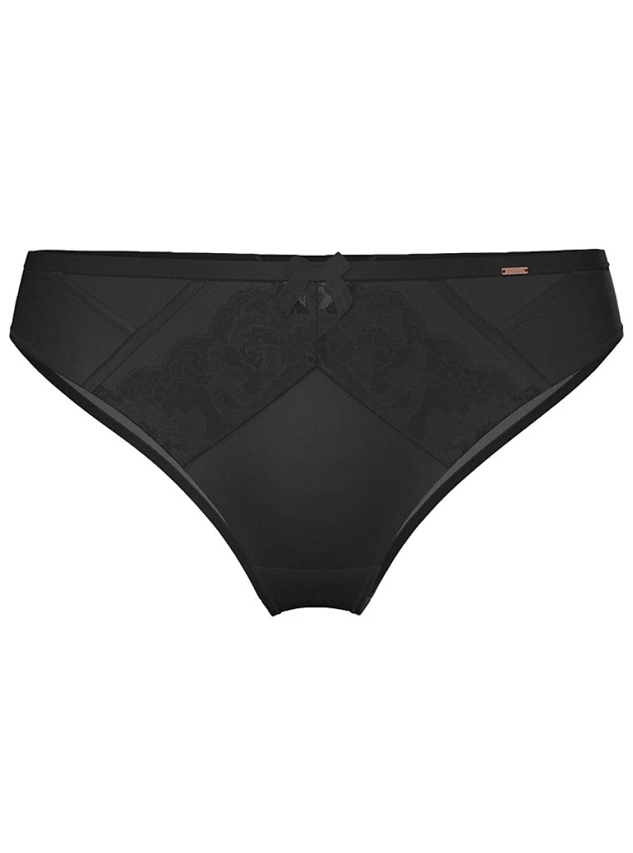 "George at Asda Black Rose Embroidered Brazilian Knickers | Lingerie Reviews"