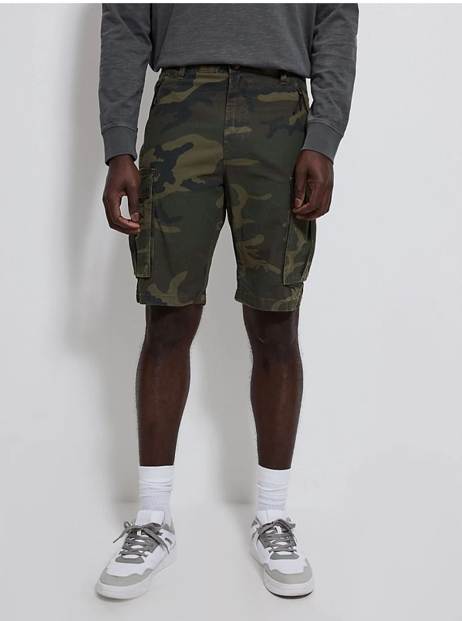 Men's Green Camouflage Shorts by George at Asda | Durable & Comfortable Outdoor Wear