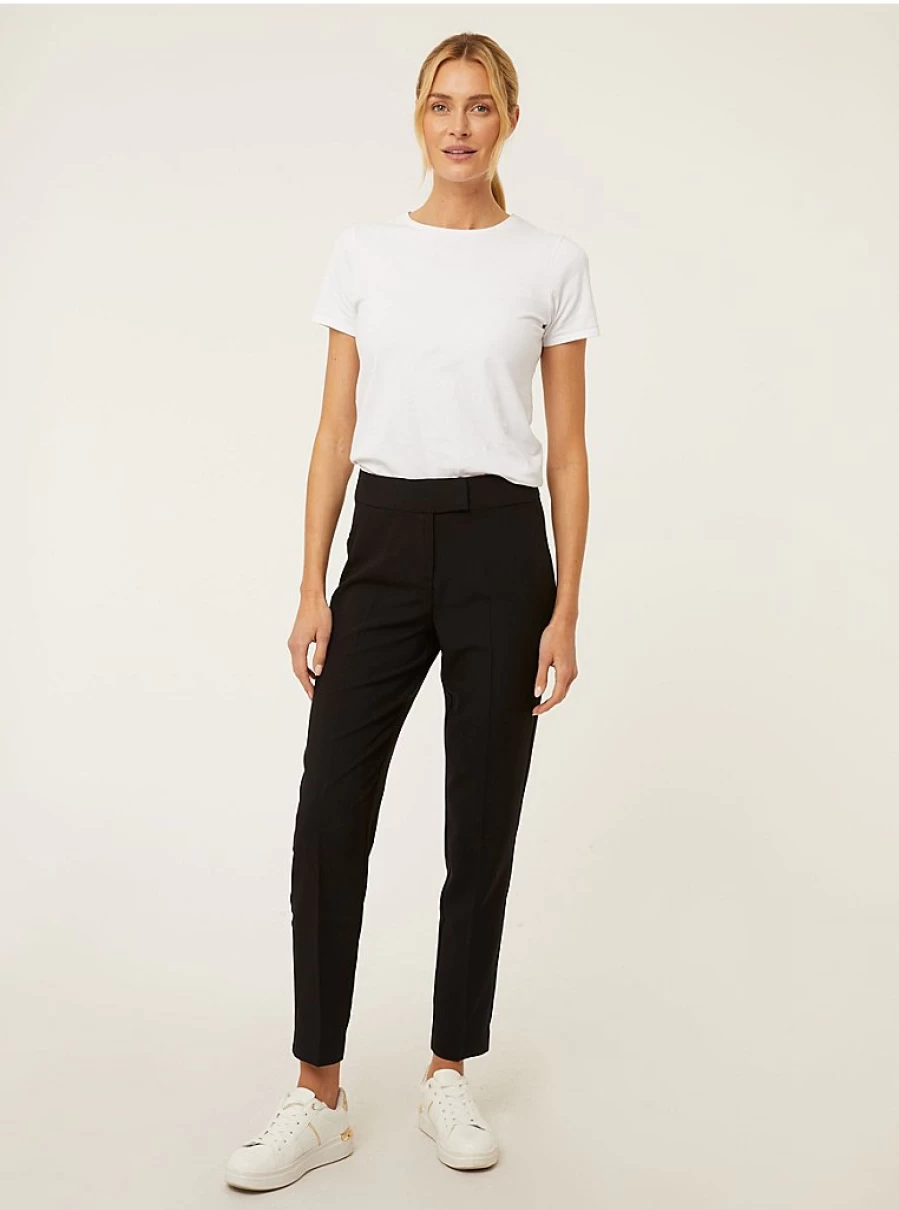 "George at Asda Women's Black Straight Leg Trousers Review & Fit Guide"