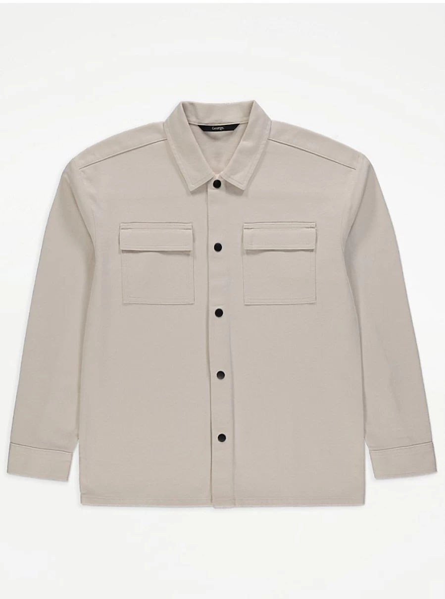"George at Asda Boys' Stone Collared Shacket – Reviews & Style Guide"