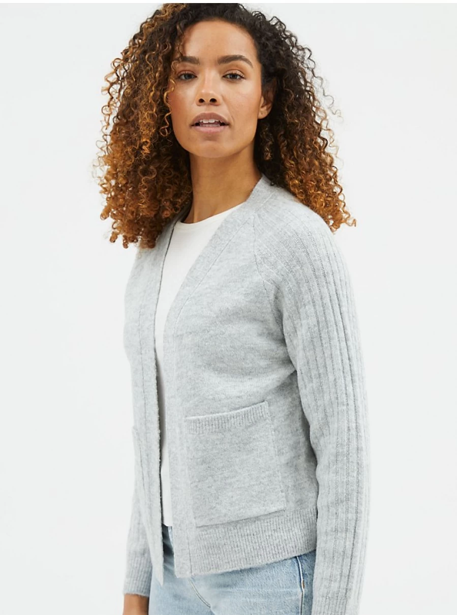 "George at Asda Women's Grey Knitted Cardigan Review: Soft & Stylish"