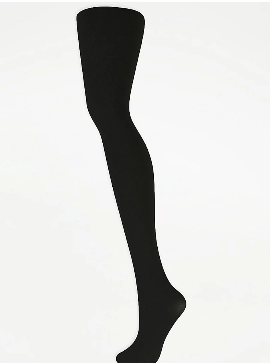 George at Asda Black 100 Denier Firm Control Shapewear Tights for Women – Slimming & Supportive Hosiery