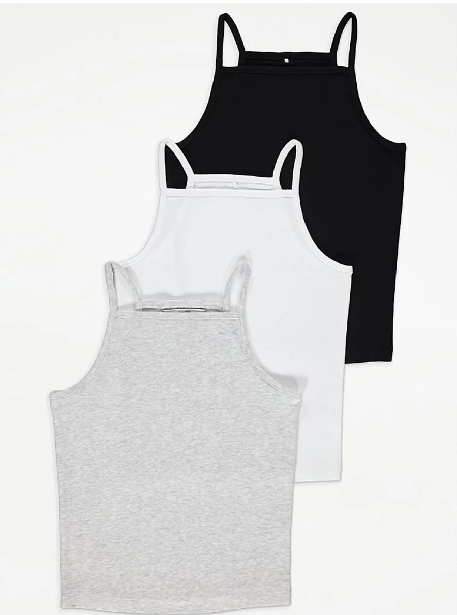 "George at Asda Girls Cami Tops 3-Pack Review: Best Kids Tank Tops"