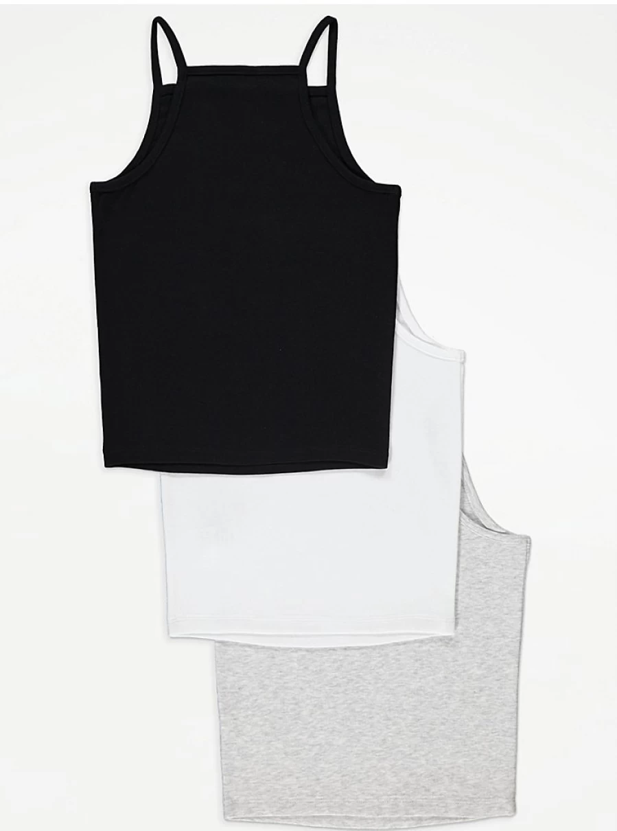 "George at Asda Girls Cami Tops 3-Pack Review: Best Kids Tank Tops"