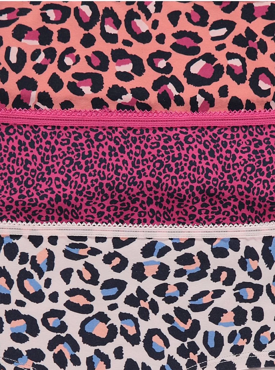 "George at Asda Bright Animal Print Short Knickers 5-Pack | Women's Lingerie Set"