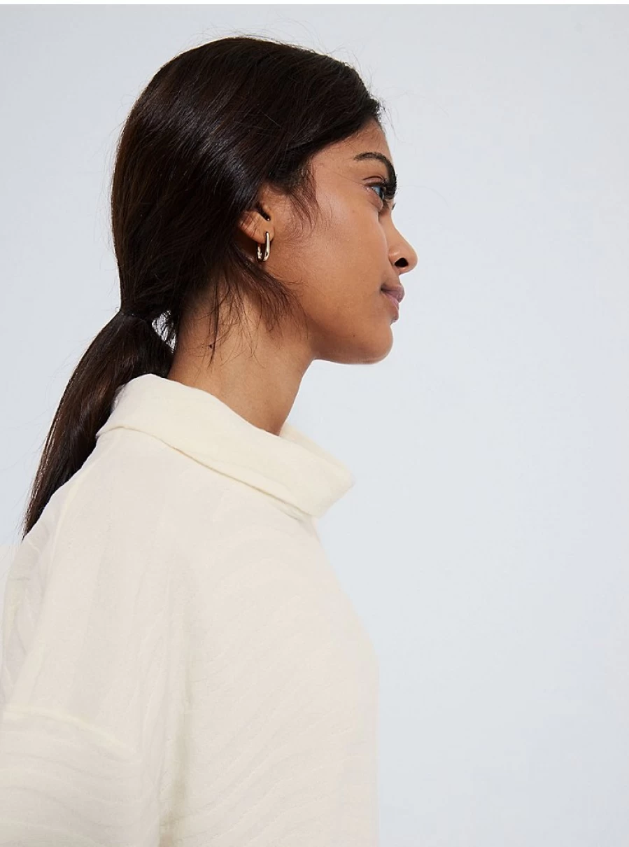 Women's Cream Zebra Print Soft Touch Jumper | George at Asda