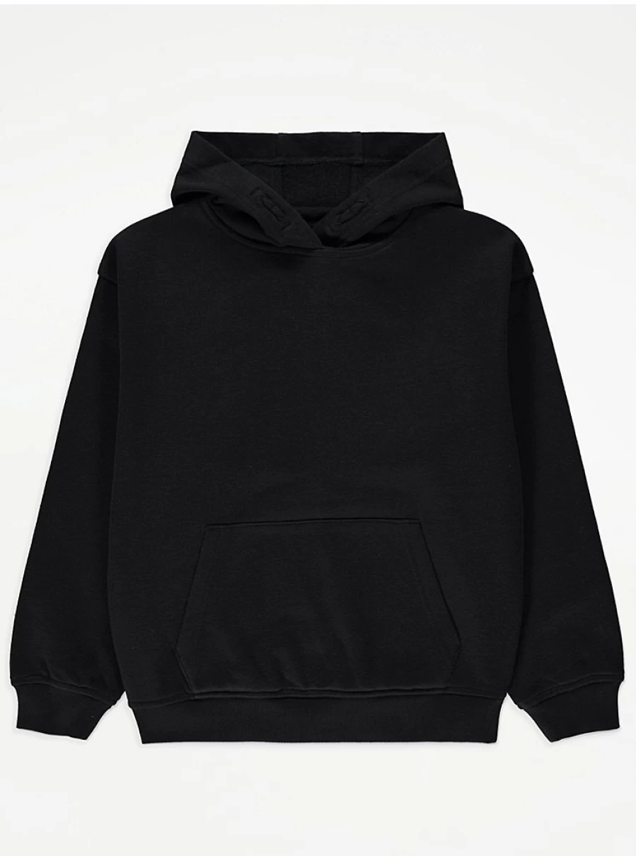"George at Asda Kids Black Hoodie - Comfortable & Stylish Pullover Review"